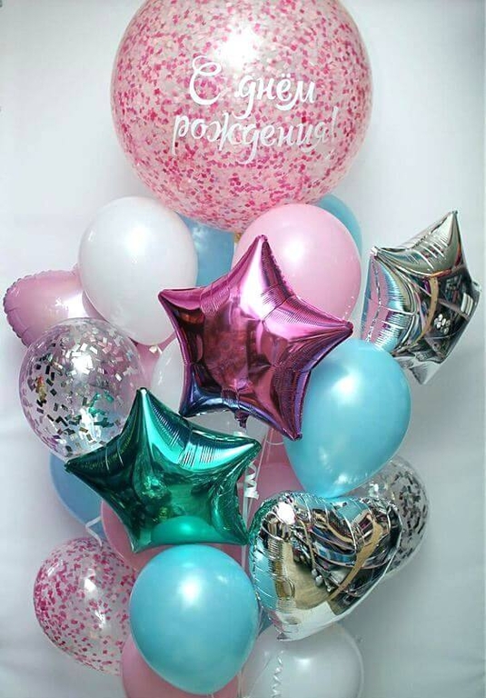 Букет шаров "Нежной девушке"