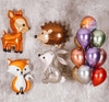 Набор воздушных шаров "Звери лесные"