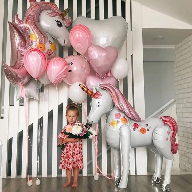 Набор воздушных шаров "Большой Единорог"
