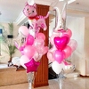 Набор воздушных шаров "Розовая кошка"