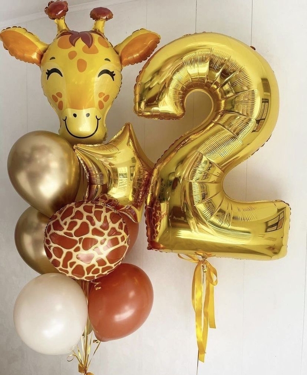 Набор из воздушных шаров "Жираф"