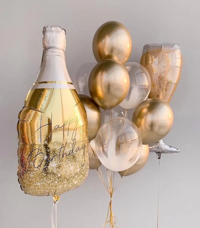 Набор воздушных шаров "Шампанское"